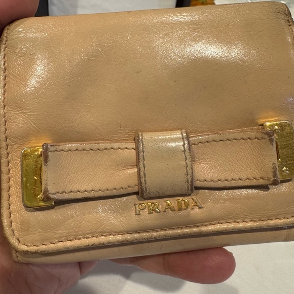 Authentic Prada small soft leather wallet with authenticity card and box - Picture 11 of 15